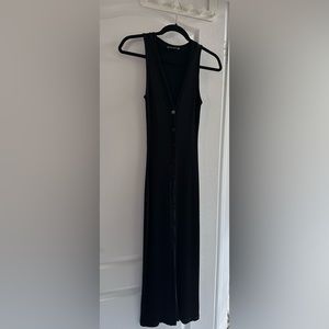 Babaton Ribbed Maxi Dress